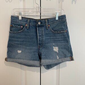 Levi's Premium 501 Rolled Women's Shorts